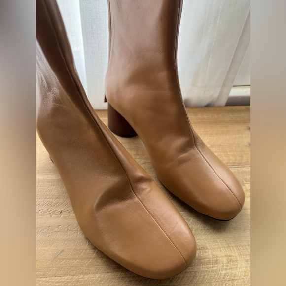 New Mansur Gavriel Glove Bootie in Caramel Women’s 10.5 - Picture 10 of 10